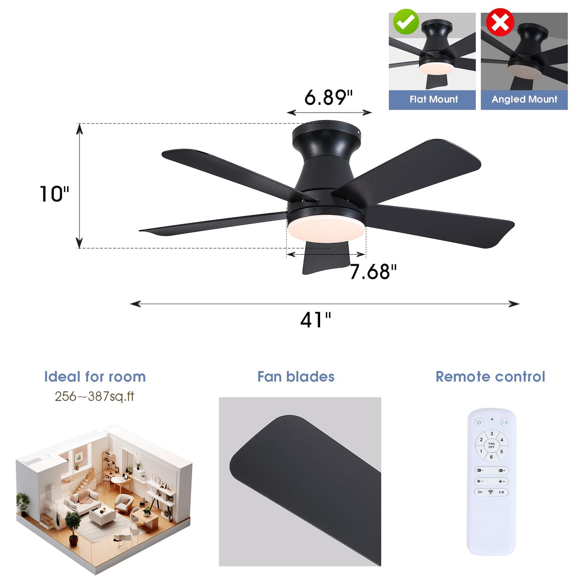 Goniyado LED light with 3 colors for customizable room ambience