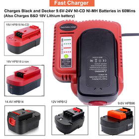 Gonocop BDFC240 back view shows venting for cooling during fast charging