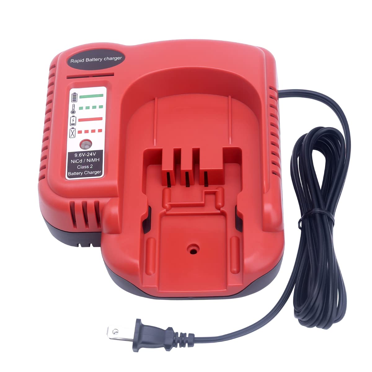 Gonocop BDFC240 front view highlights compact design ideal for home or workshop charging