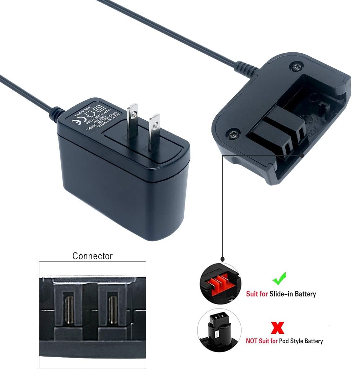 Gonocop LED indicator light shows charging status for easy monitoring.