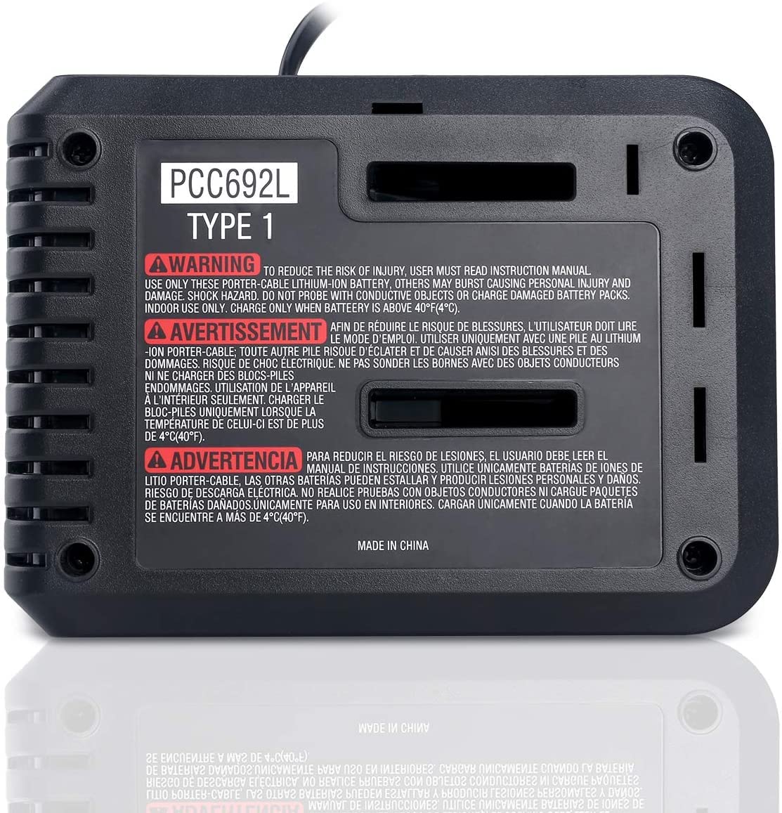 Gonocop PCC692L with Black Decker batteries demonstrates quick compatibility and readiness