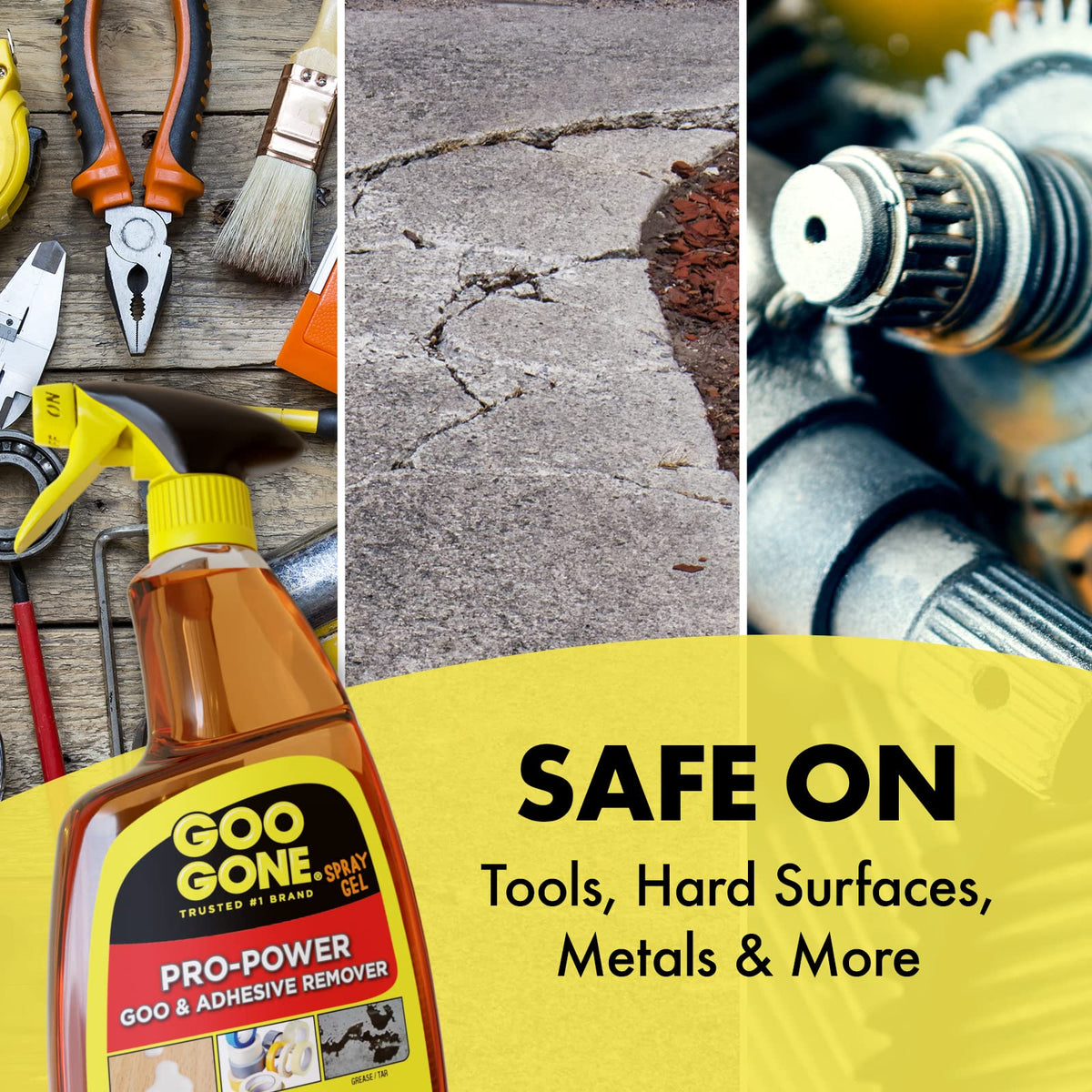 Goo Gone Pro-Power heavy-duty cleaner for sticky residues