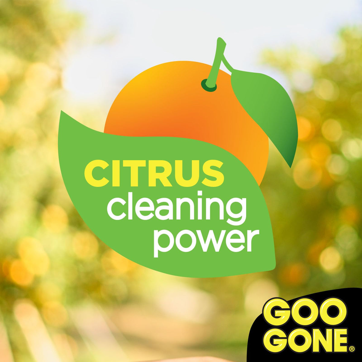 Goo Gone Pro-Power odor-free formula with safer scent