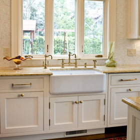 Goo-Ki set in showroom cabinet, demonstrates rust-free zinc alloy performance.