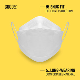 Good Mask Co. 25-pack white KN95 masks are ready for bulk orders
