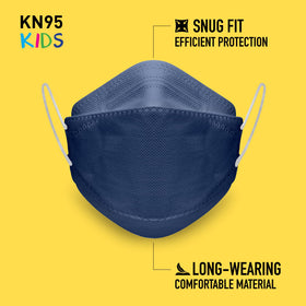 Good Mask Co. Kids mask with soft ear loops provides comfortable all-day wear.