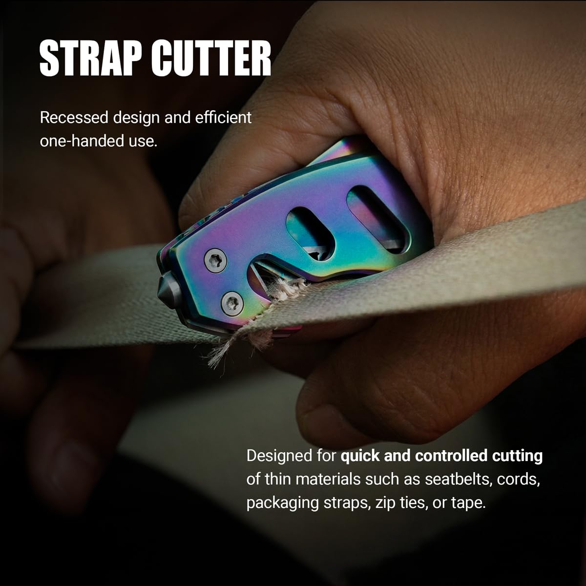 GOOD WORKER pocket clip keeps the knife secure during travel