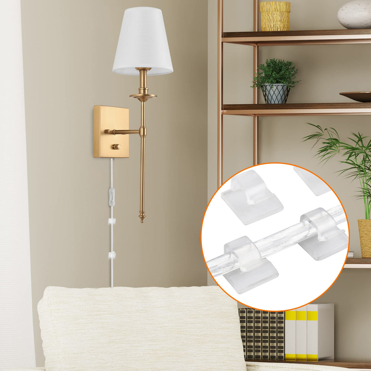GOODATE quick-install option for plug-in or hardwire mounting.
