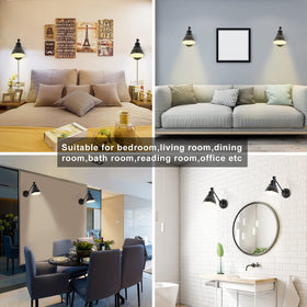 GOODATE UL-listed wall sconce ensures safe, reliable lighting.