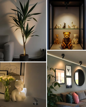 GOODEA compact invisible-design spotlight blends into decor