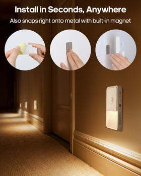 GOODEA multi-scene night light supports whole-home convenience.