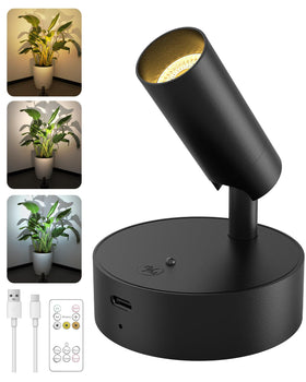 GOODEA Spotlights Indoor with Remote on a magnetic mount for flexible wall lighting.