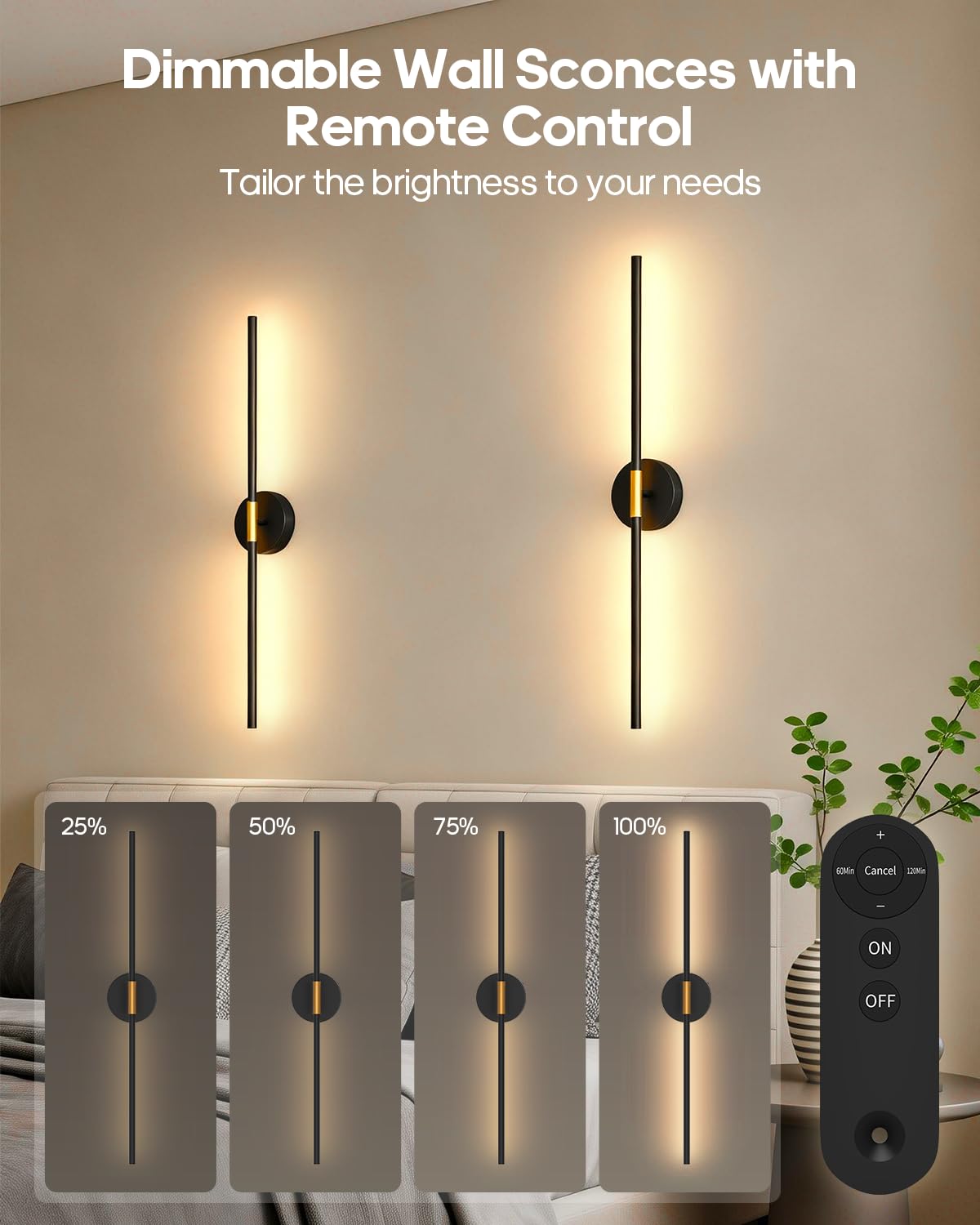 Goodea dimmable 3000K light for cozy ambiance without harsh glare.