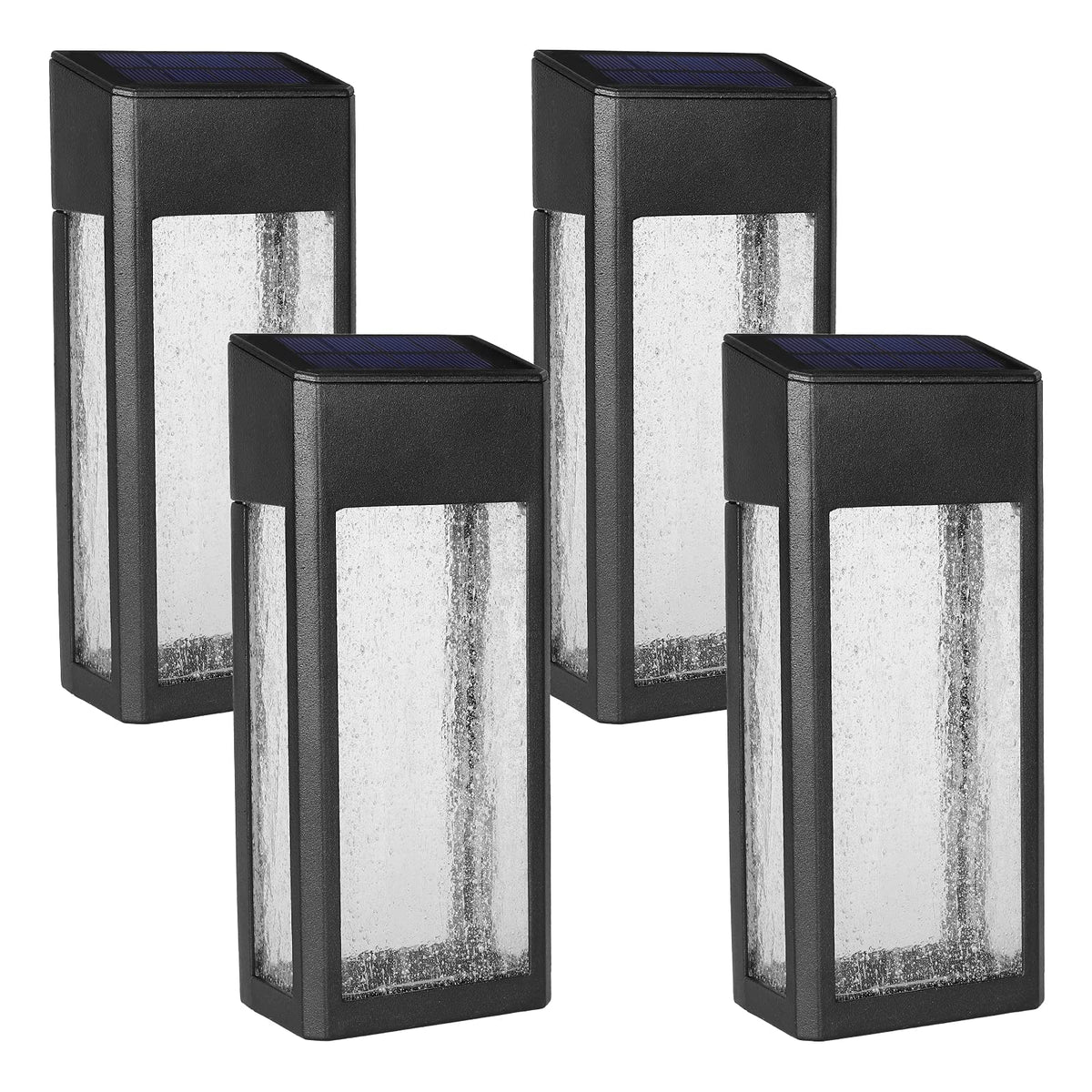 GOODFOEVER automatic solar light turns on at dusk for hands-free lighting.