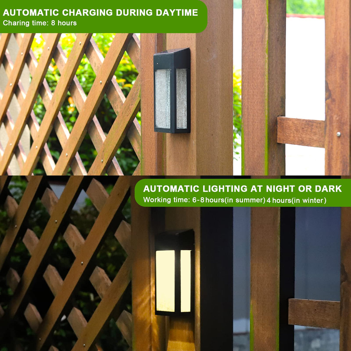 GOODFOEVER weather-resistant solar light withstands rain and cold.