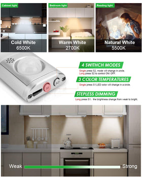 Goodland USB rechargeable 1500mAh battery powers reusable lighting