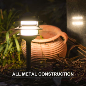 GOODSMANN die-casting aluminum landscape light delivers durable, weather-resistant outdoor lighting.