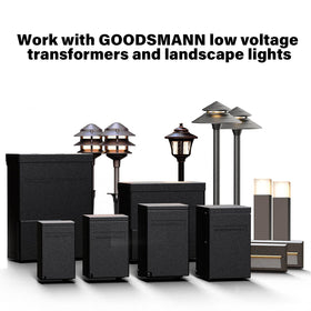 GOODSMANN Weatherproof enclosure protects the sensor in all weather conditions.