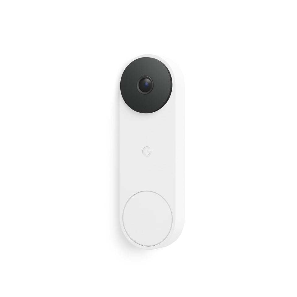 Google Nest Doorbell 2K video front door for clear deliveries and visitors.