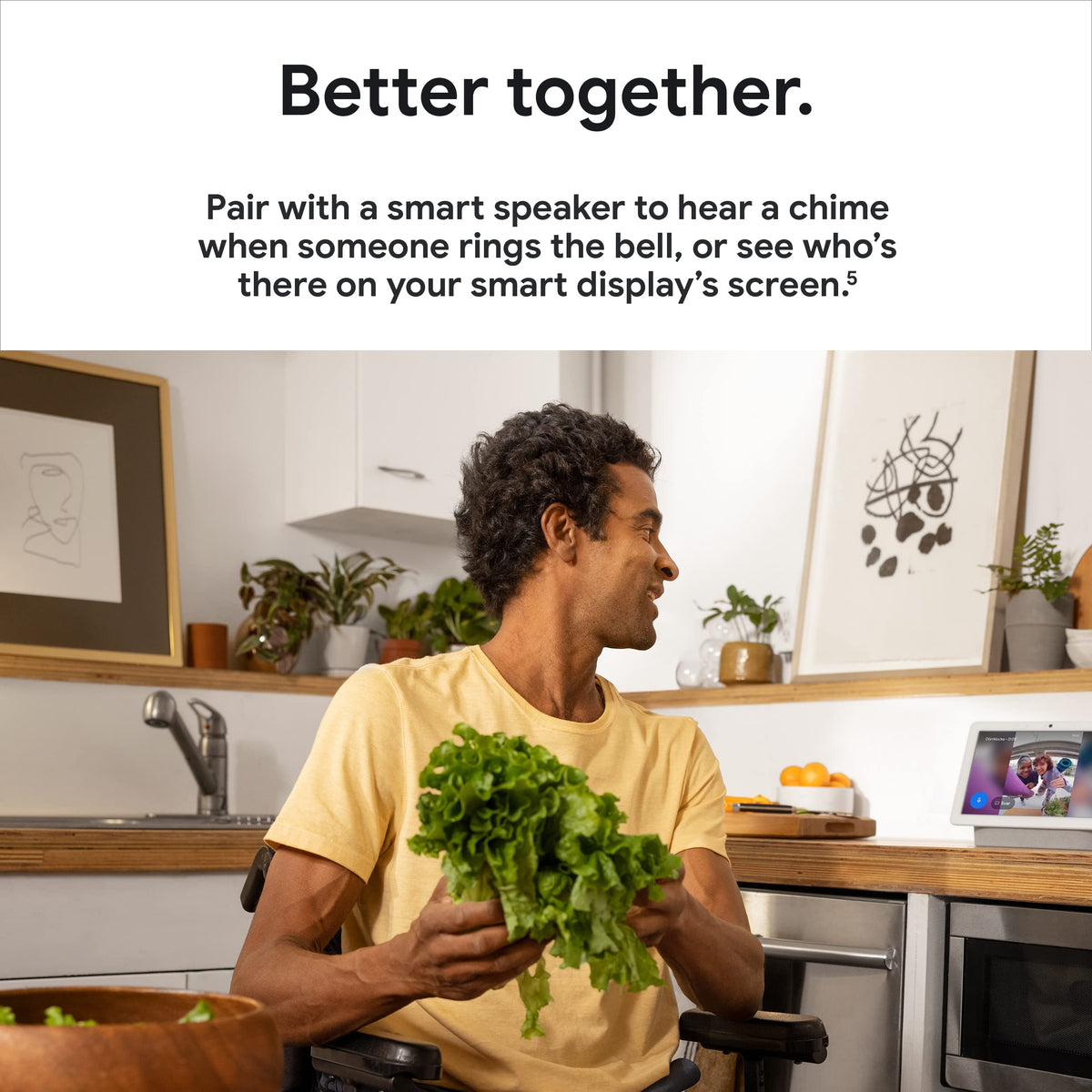 Google Nest Doorbell Ivy activity zones highlighting key areas
