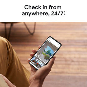 Google Nest Doorbell Ivy live video feed in daylight