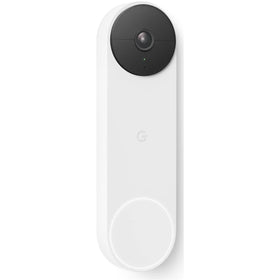 Google Nest Doorbell Battery Snow live video view for remote monitoring