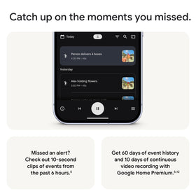 Encrypted video from Google Nest Doorbell for secure privacy.