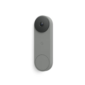 Google Nest Doorbell wired 2K video captures crisp doorway footage day and night.