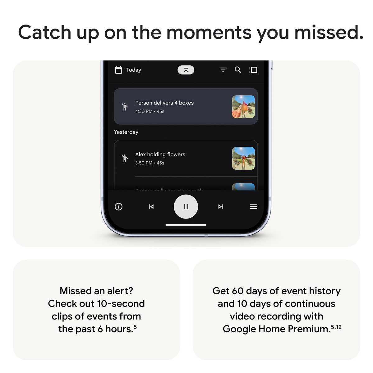 Google Nest Doorbell wired Gemini insights provide summaries and easier viewing.