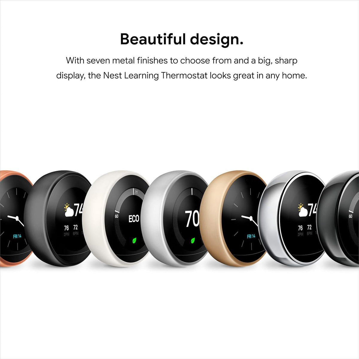 HVAC alerts from Nest Thermostat 3rd Gen help spot issues early