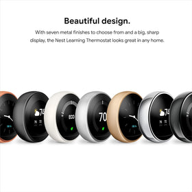 HVAC alerts from Nest Thermostat 3rd Gen help spot issues early