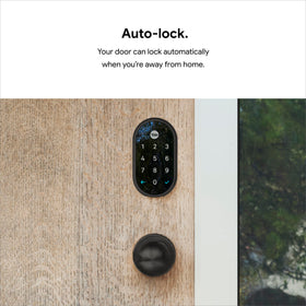 Google Nest x Yale Lock tamper alerts keep you informed about door activity.