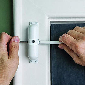 DIY installation guide illustration for GOOKYO door closer
