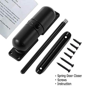 GOOKYO door closer left-right swing compatibility demonstrated