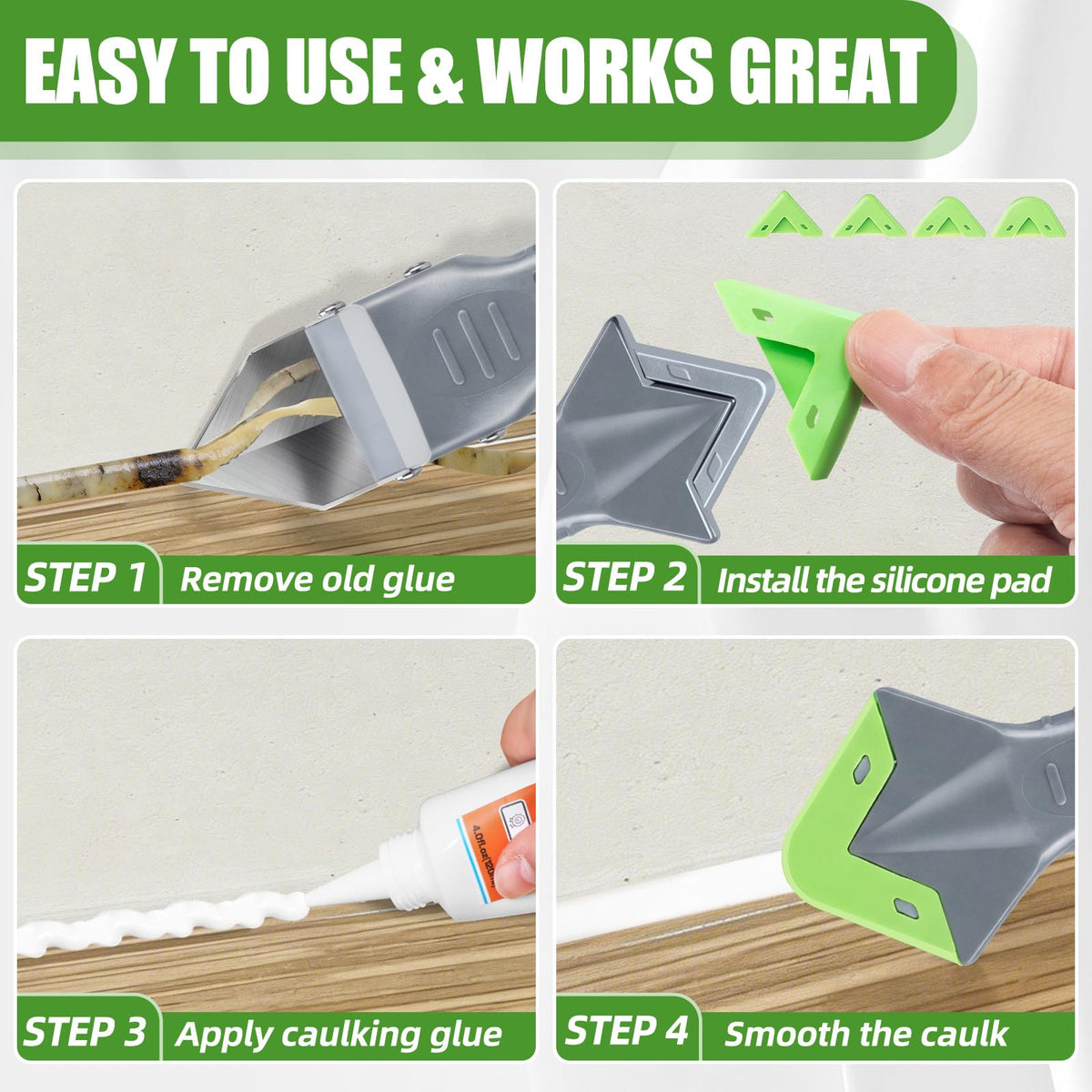 Goopreen silicone pad 3R for exact gap control and neat seams