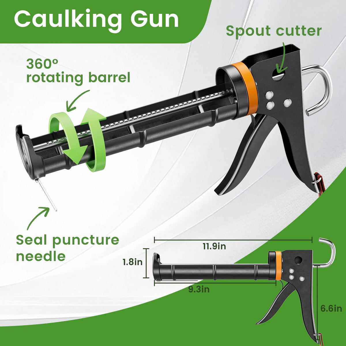 Goopreen caulk remover needle enables easy cleanup