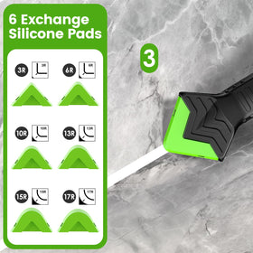 Goopreen flat-angle caulk remover blade for precise edging