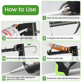 Goopreen complete home caulking kit ready for professional results.