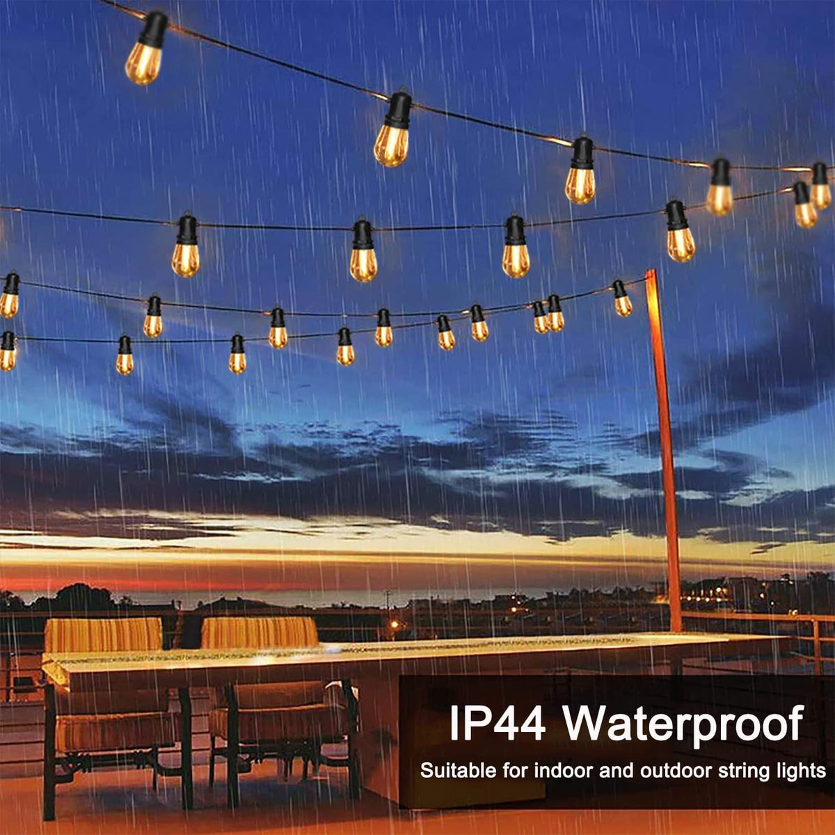 GOOTHY flicker-free LEDs reduce eye strain in living and work areas.