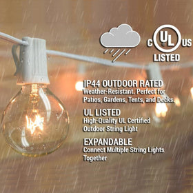 GOOTHY G40 weatherproof bulbs suit indoor and outdoor use