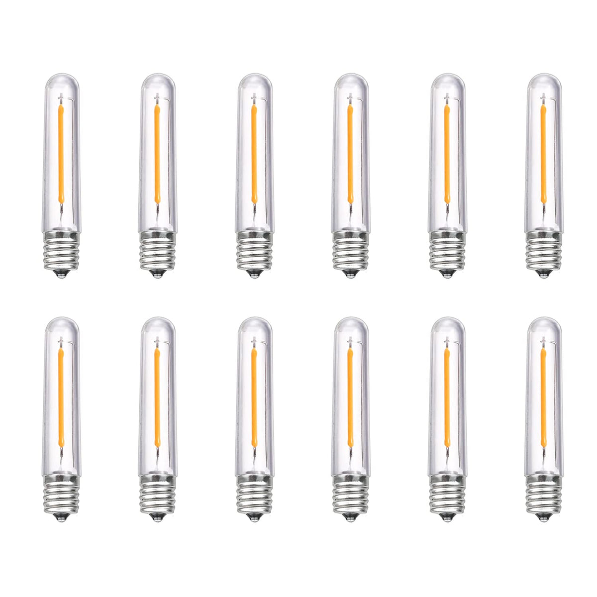 GOOTHY LED T13 replacement bulbs pack 12, waterproof and energy-saving for outdoor lights.