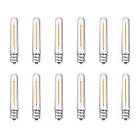 GOOTHY LED T13 replacement bulbs pack 12, waterproof and energy-saving for outdoor lights.