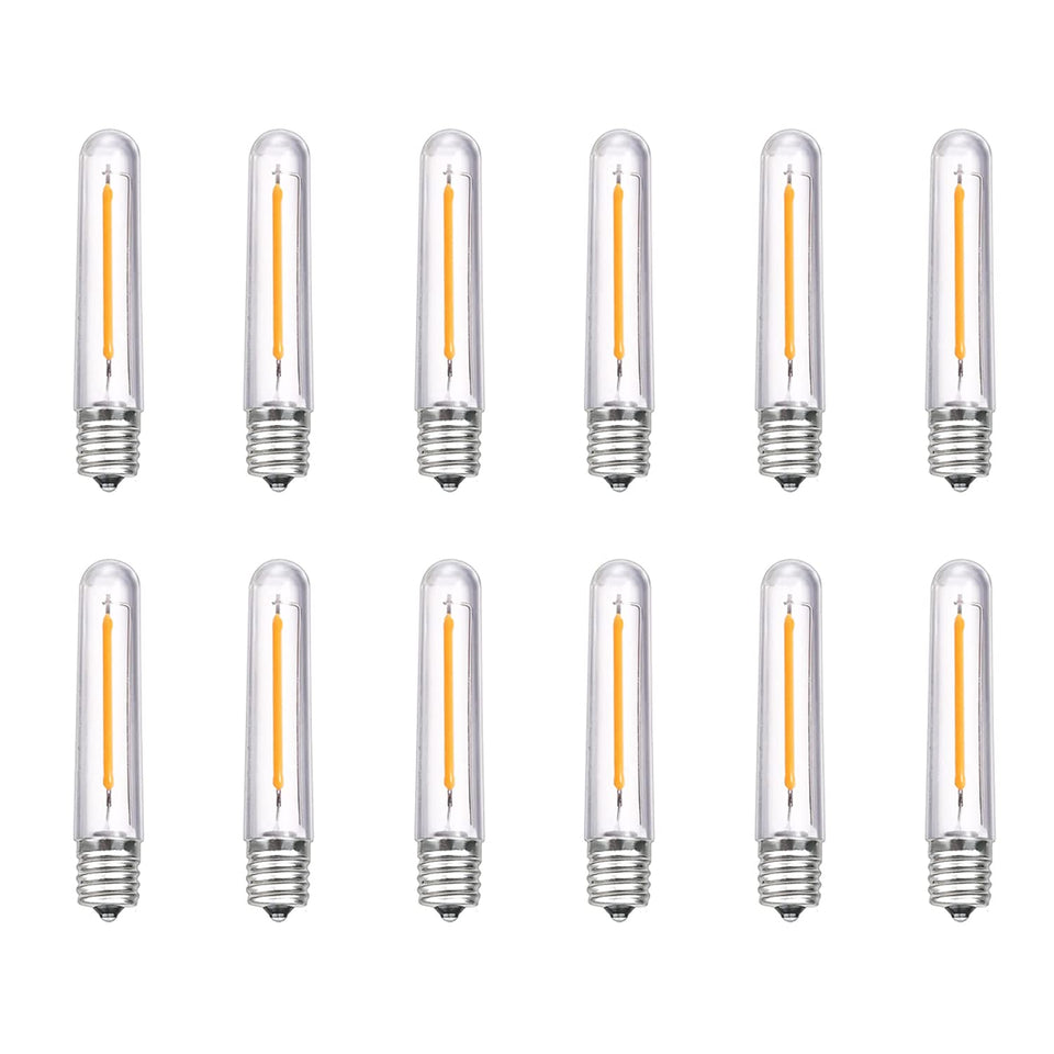 GOOTHY LED T13 replacement bulbs pack 12, waterproof and energy-saving for outdoor lights.