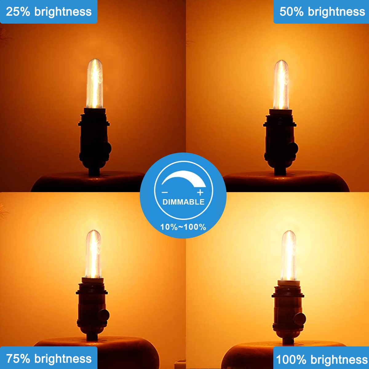 GOOTHY S14 G40 C7 outdoor bulbs suited for patios and garden décor.