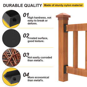Goovilla screws with nickel coating resist rust in outdoor settings.