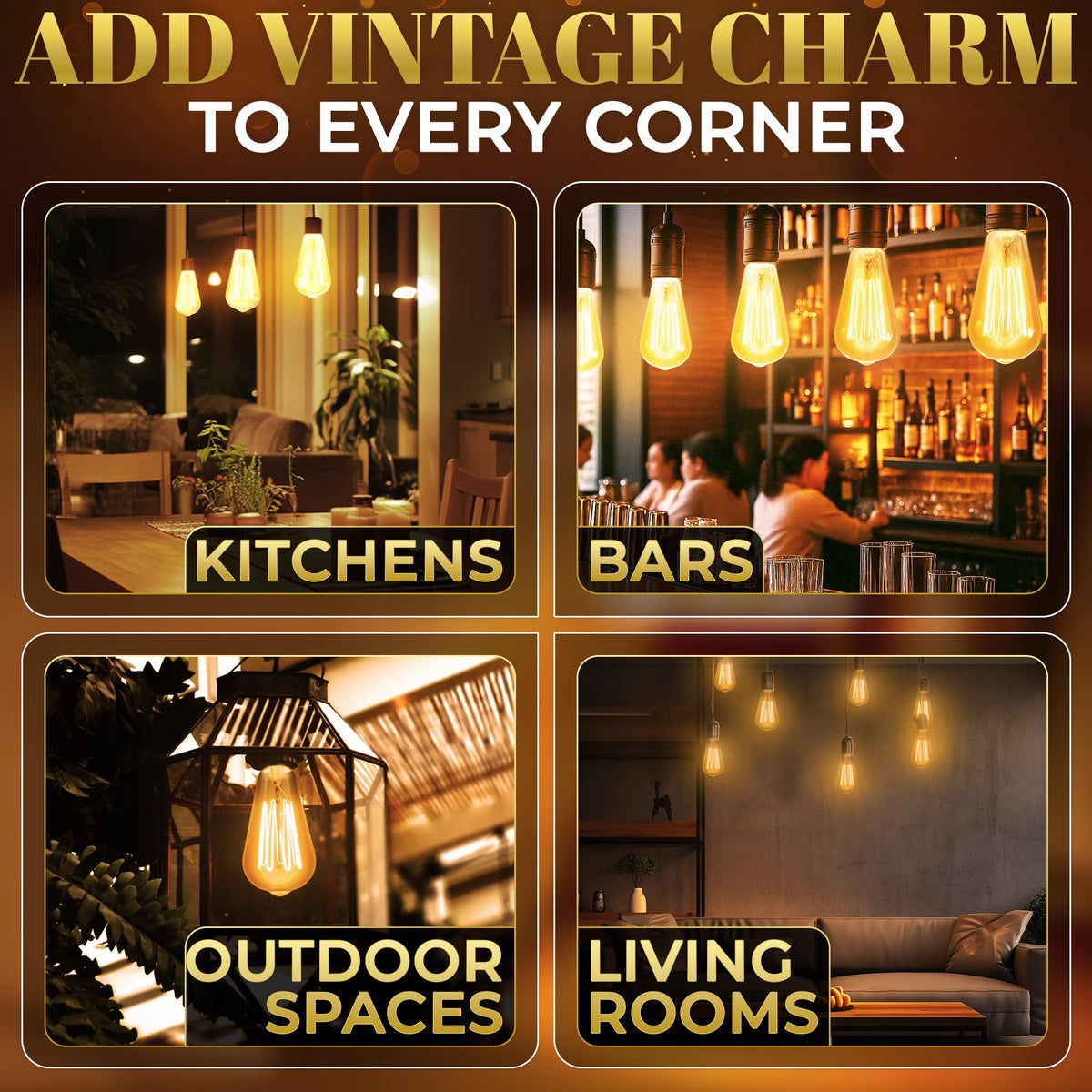 Gordon & Bond warm 2200K light creates cozy atmosphere