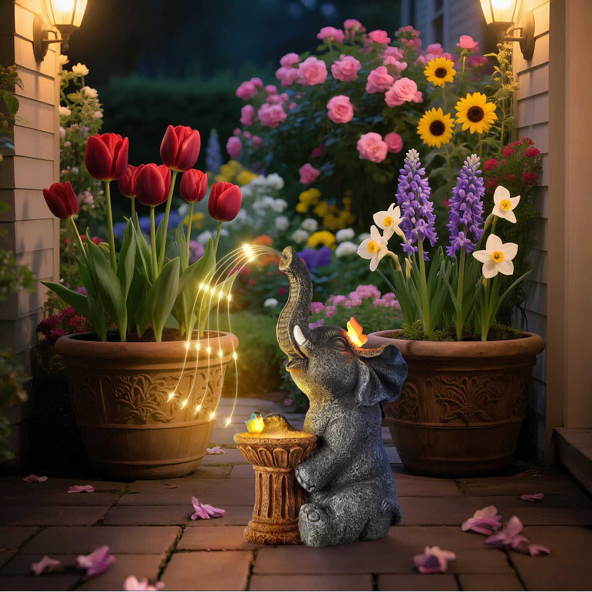 Goregent elephant gift for Mother's Day delivers thoughtful outdoor charm.