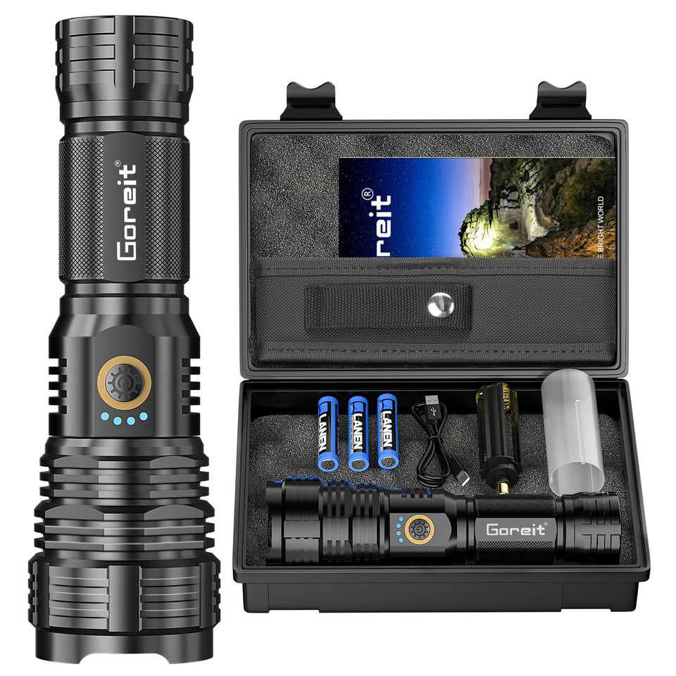 Goreit G1915 delivers a 20,000 lumen beam for broad-area illumination.
