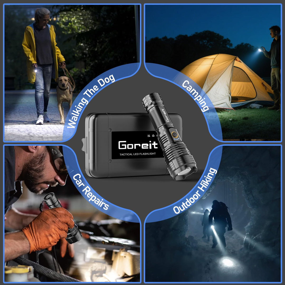 Goreit G1915 gift box packaging makes a ready outdoor gift.