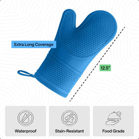 Gorilla Grip Aqua thick cotton lining adds comfort during use.
